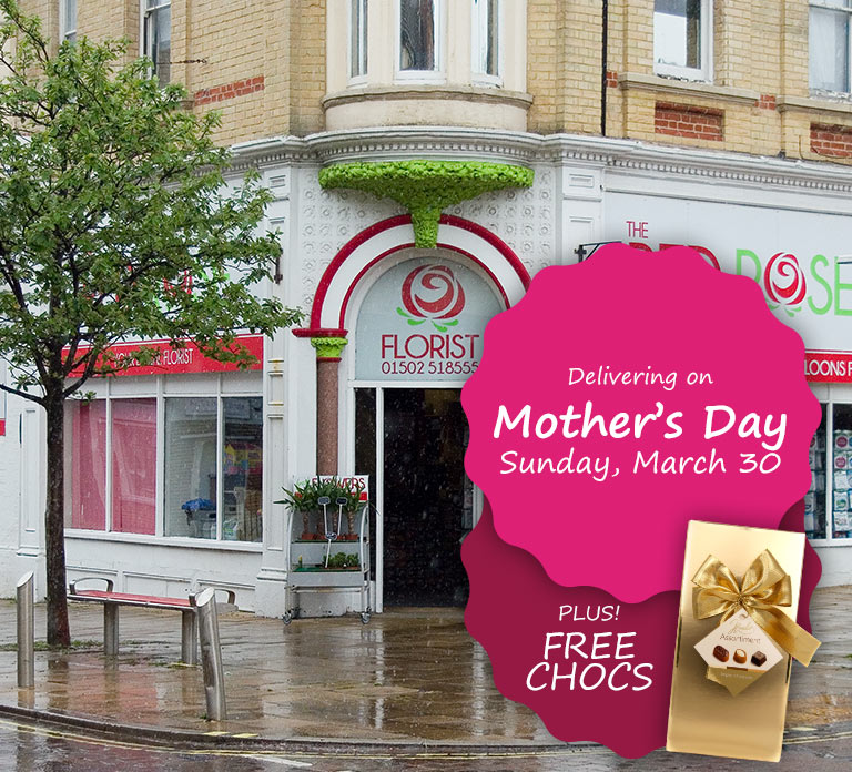 Get flowers delivered in Lowestoft this Mother's Day