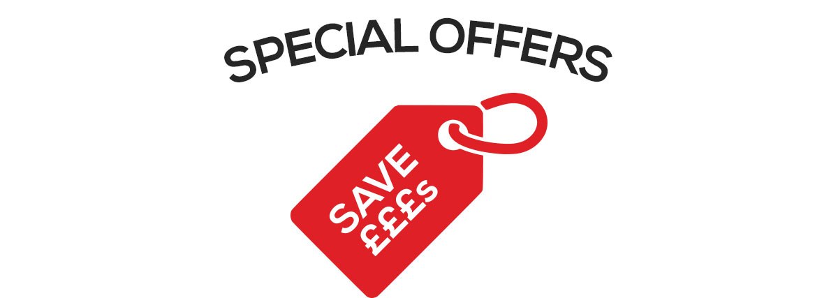 Our range of special offers