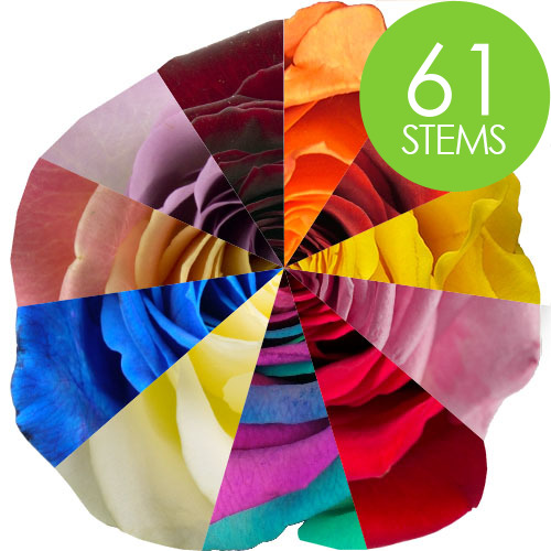61 Customised Roses