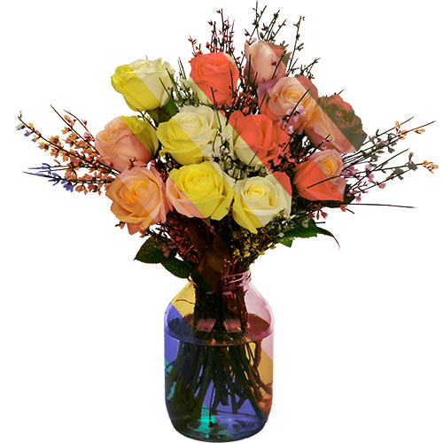 12 Customised Roses